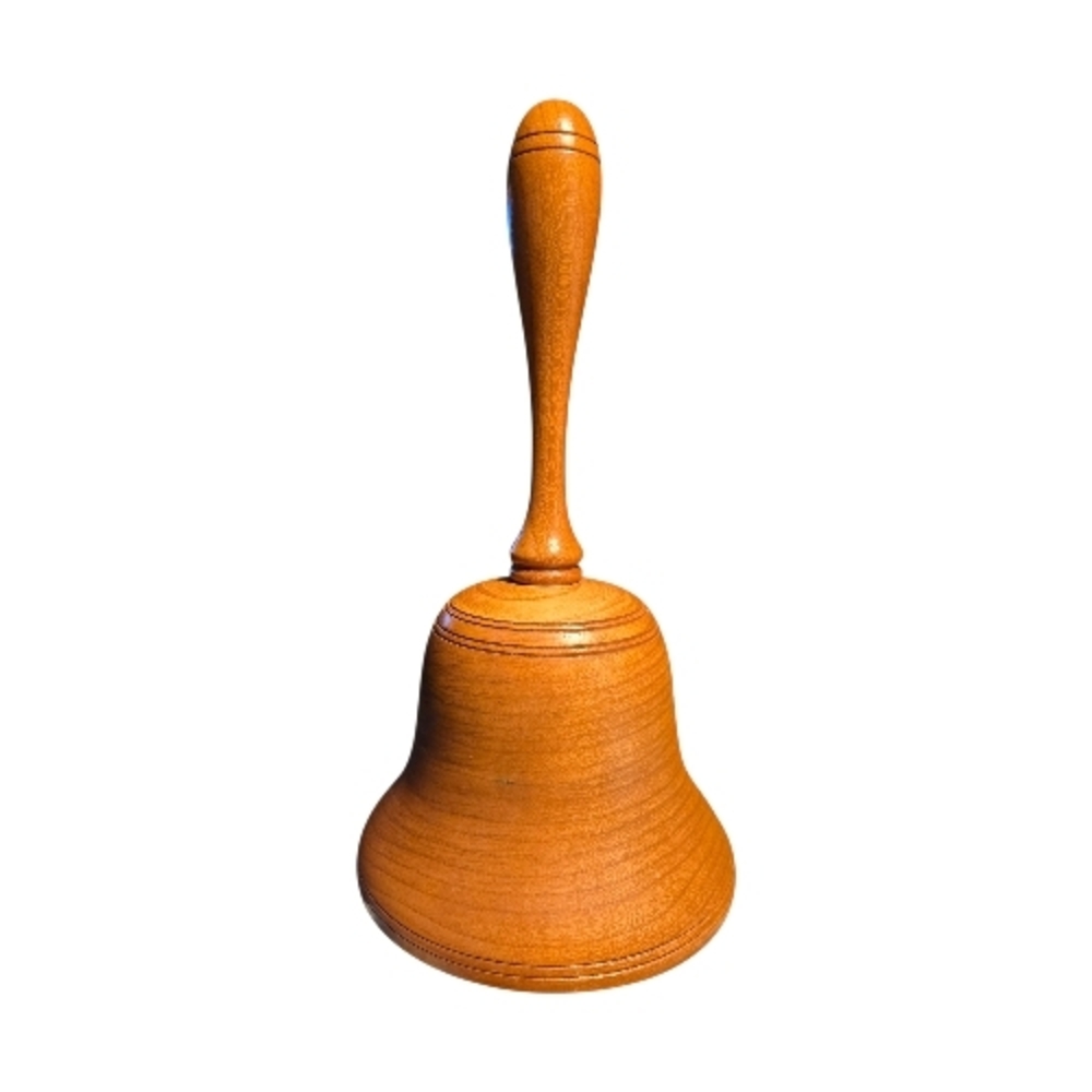 Classic Wooden Hand Bell Dan Warther